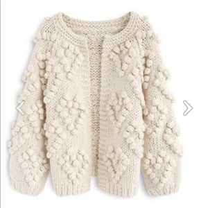 Chicwish Love Cardigan in Ivory